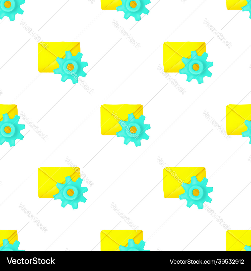 Settings of letters pattern seamless Settings of letters pattern seamless vector image