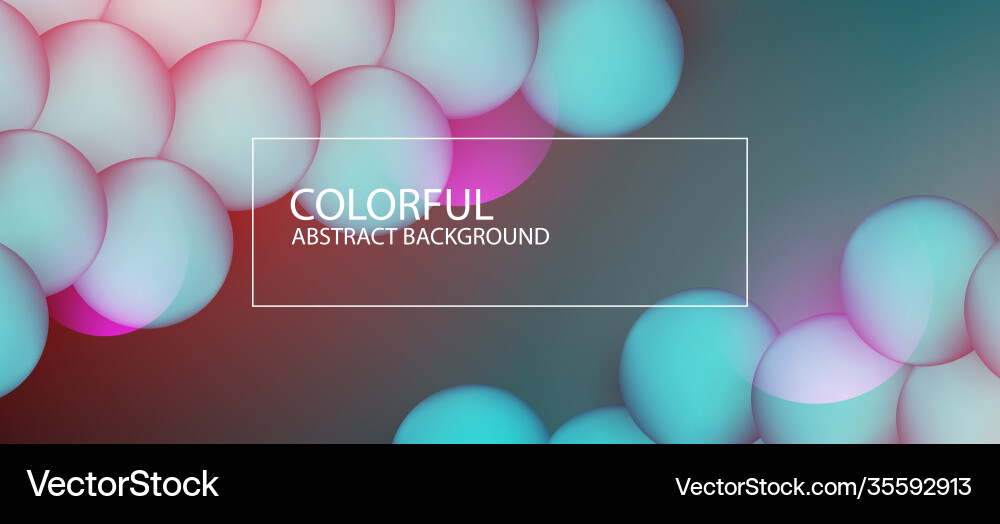 Abstract colorful circle background Abstract colorful circle background vector image