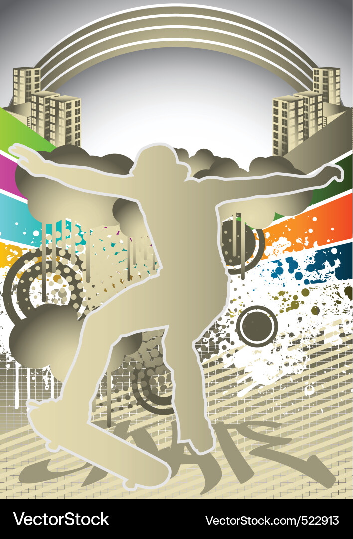Abstract summer background Vector Image