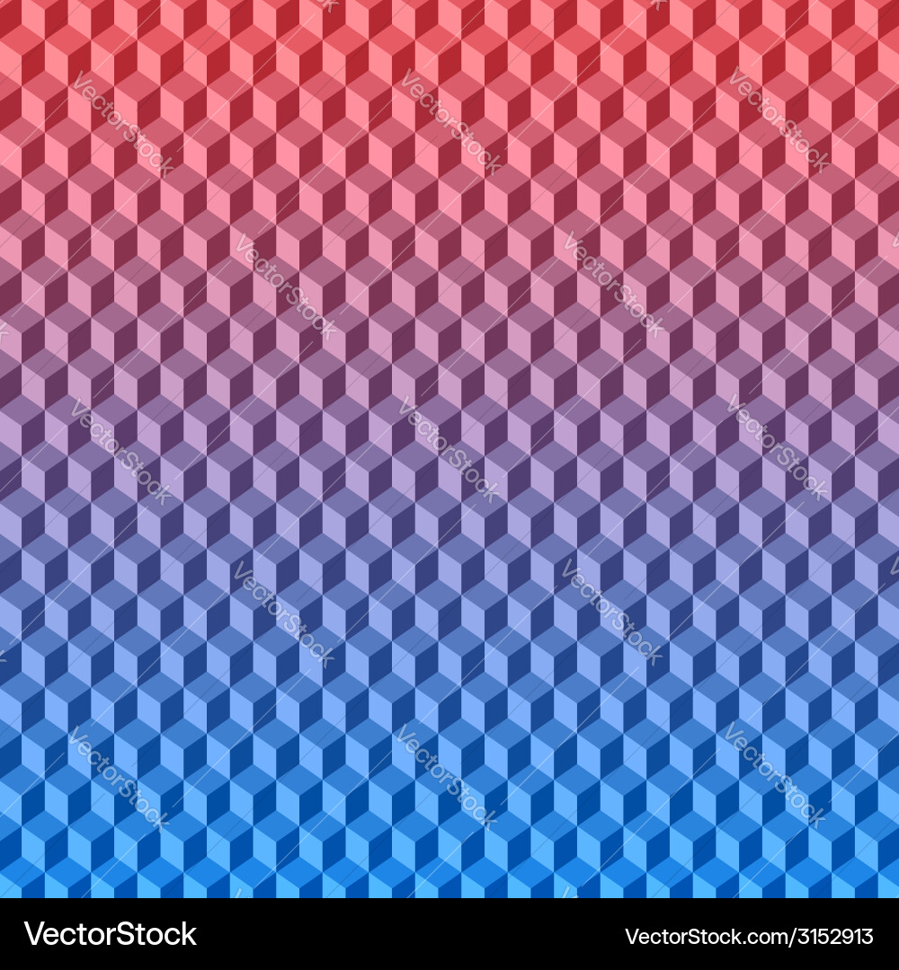 Background from cubes vector image