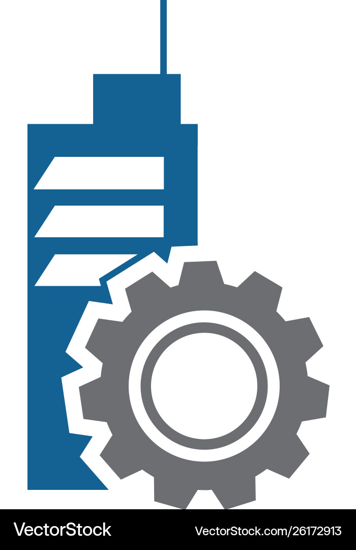Building logo template Vector Image