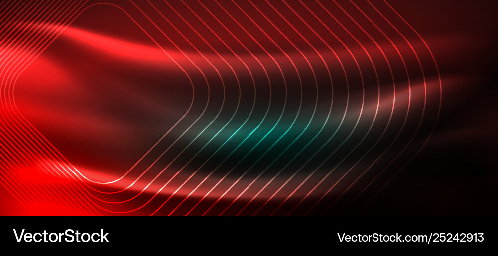 Dark background with neon glowing elements shiny Dark background with neon glowing elements shiny vector image