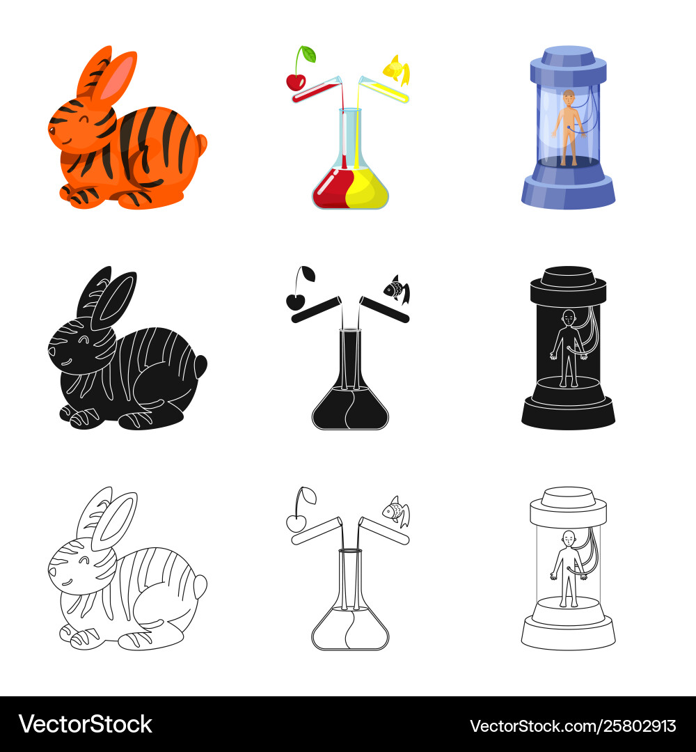 Isolated object test and synthetic sign set Isolated object test and synthetic sign set vector image