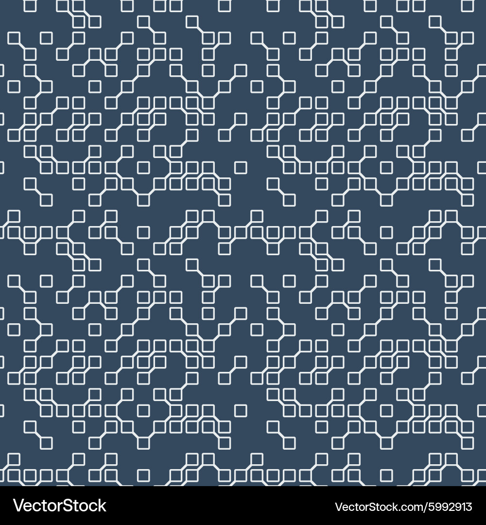 Seamless pattern in the style vector image