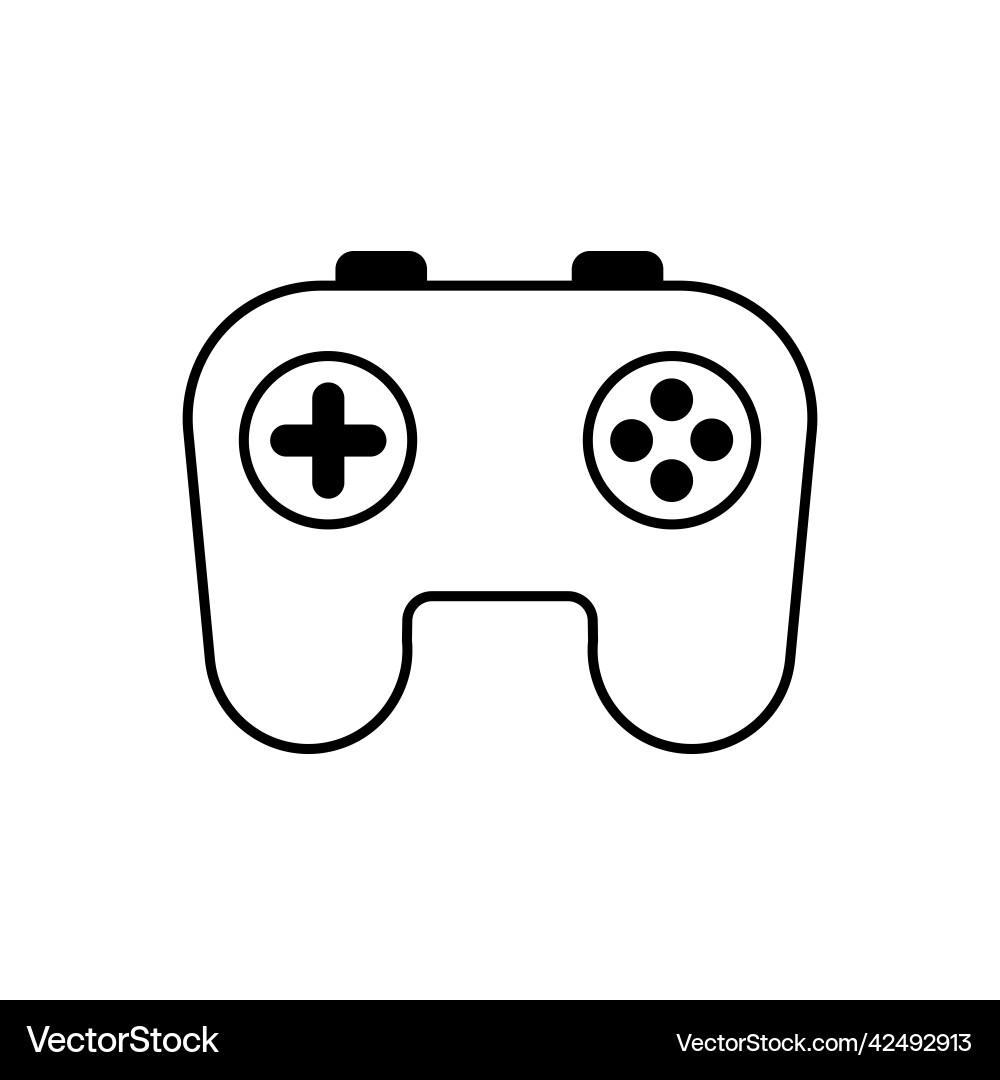 Video game controllers for playing device Video game controllers for playing device vector image