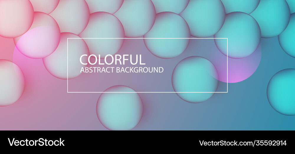 Abstract colorful circle background Abstract colorful circle background vector image