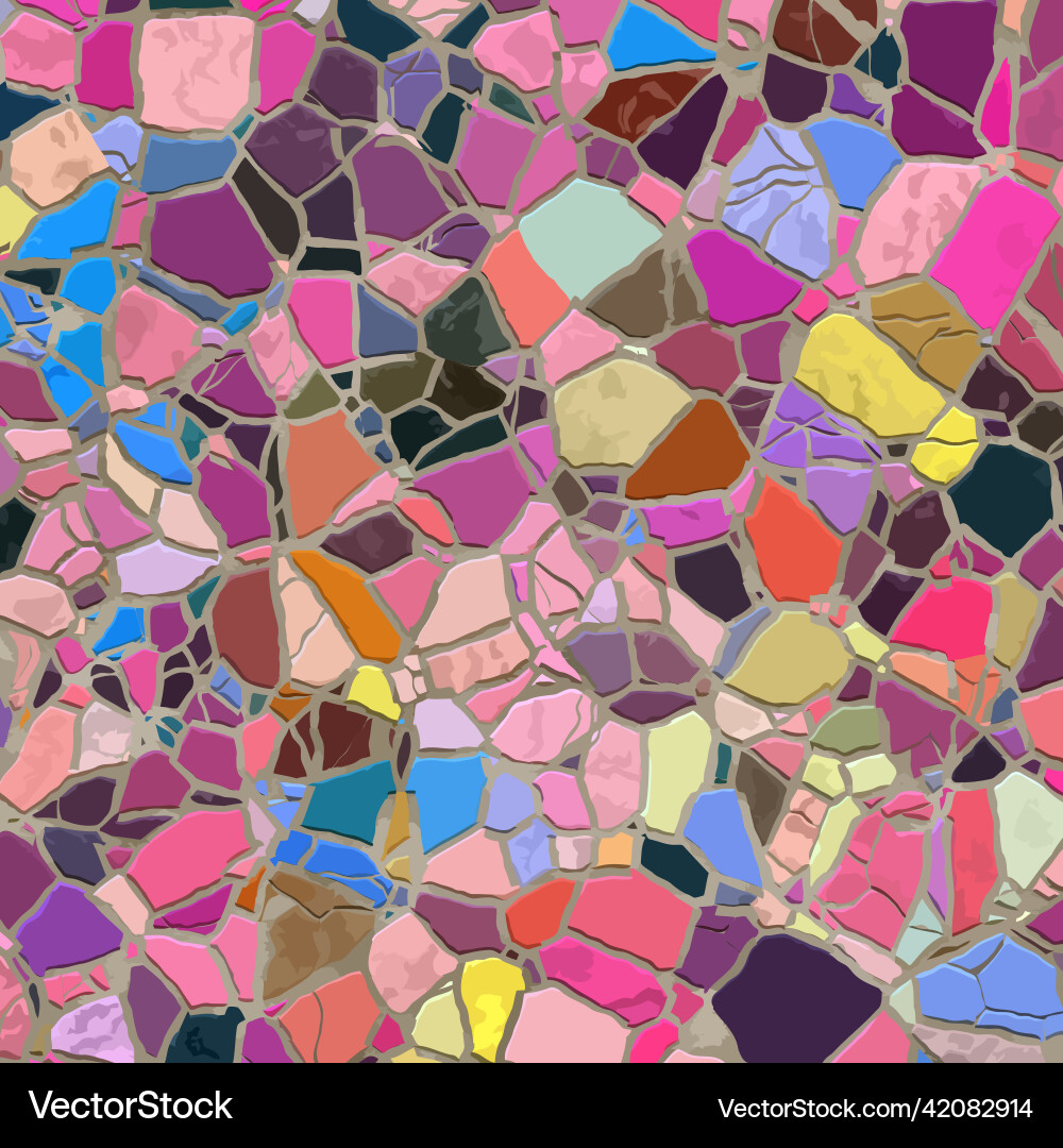 Abstract mosaic broken stone texture Abstract mosaic broken stone texture Vector Image