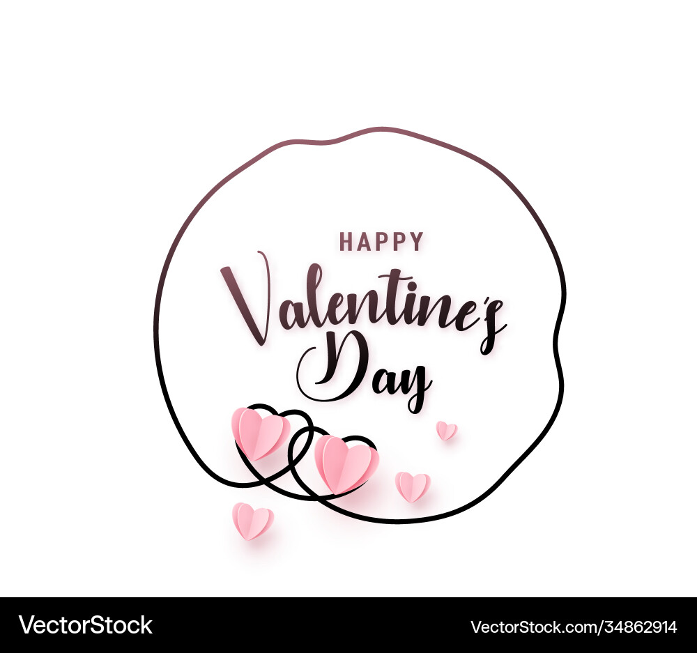 Continuous uneven sketch line heart round shape Continuous uneven sketch line heart round shape vector image