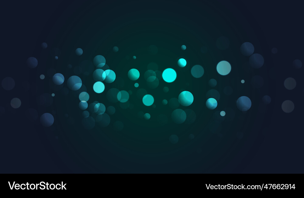 Create a shimmering design with abstract blurred Vector Image