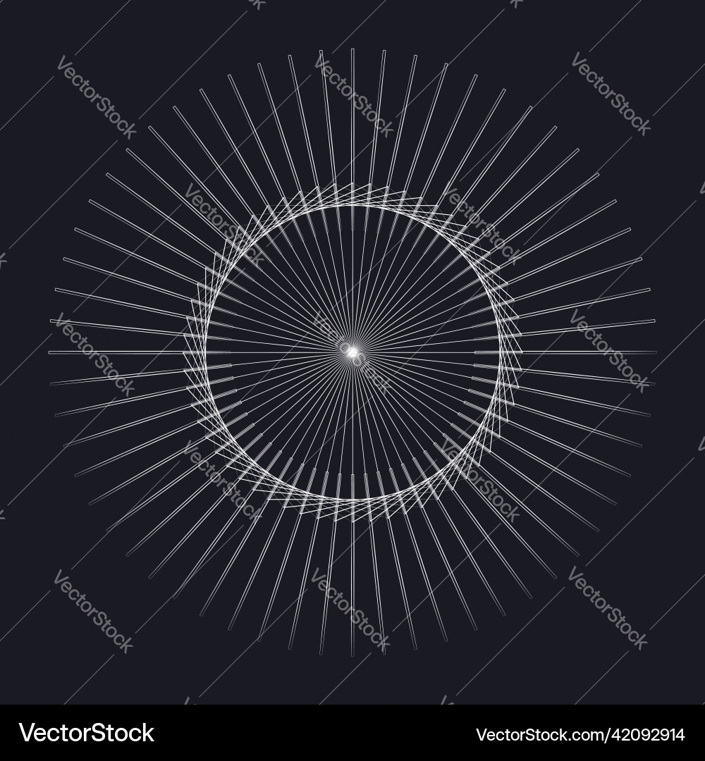 Geometric abstract circle element design Geometric abstract circle element design Vector Image