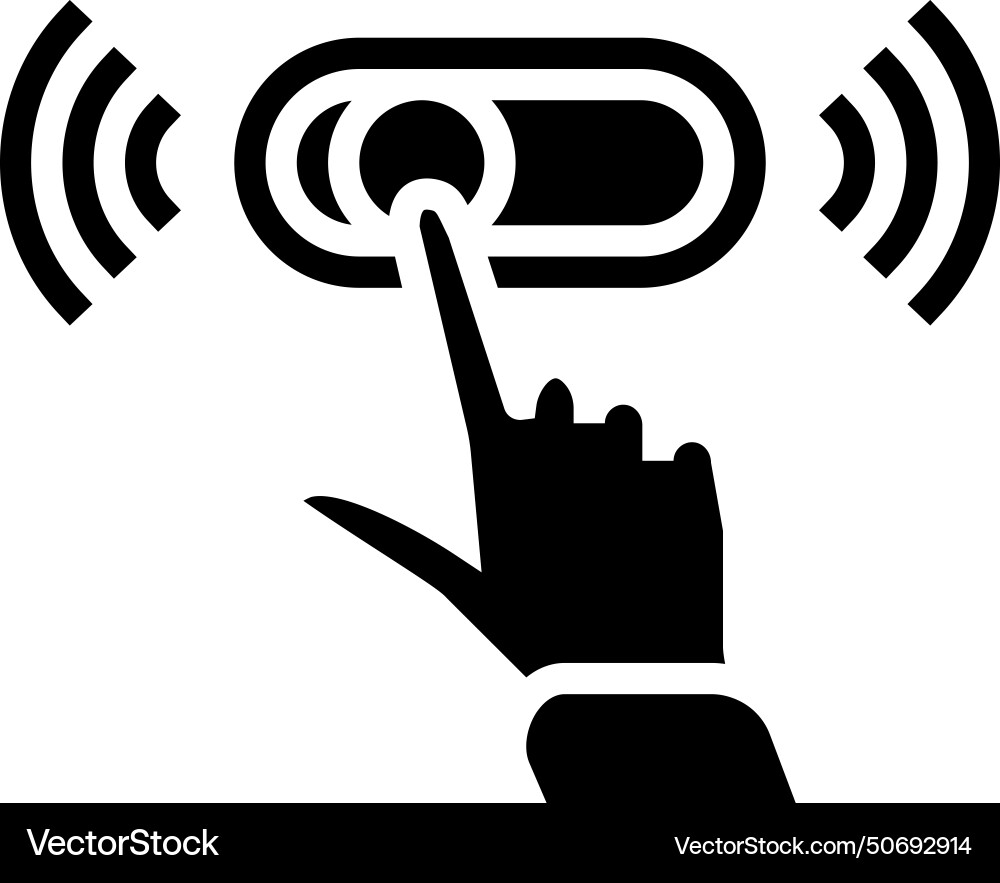 Microinteractions ux ui design glyph icon Vector Image