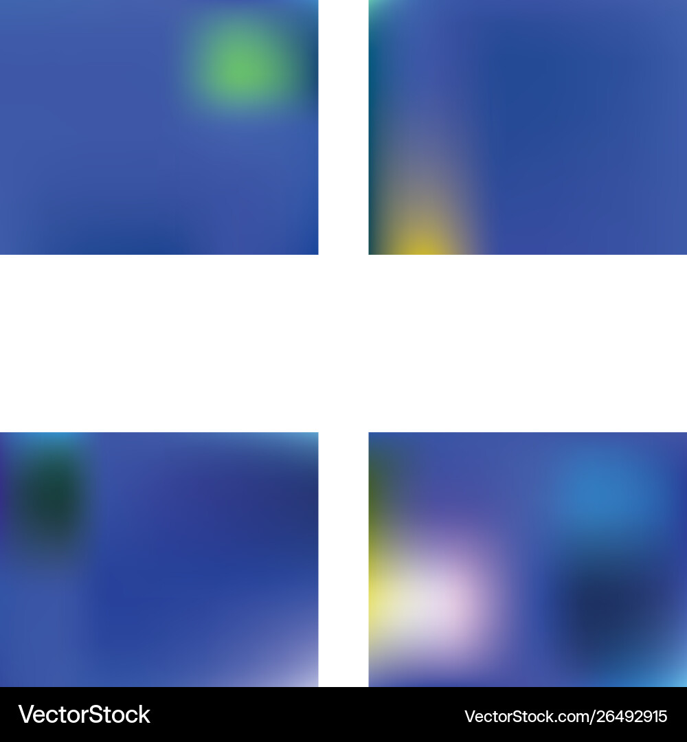 Magic backdrop from blurry patterns Vector Image