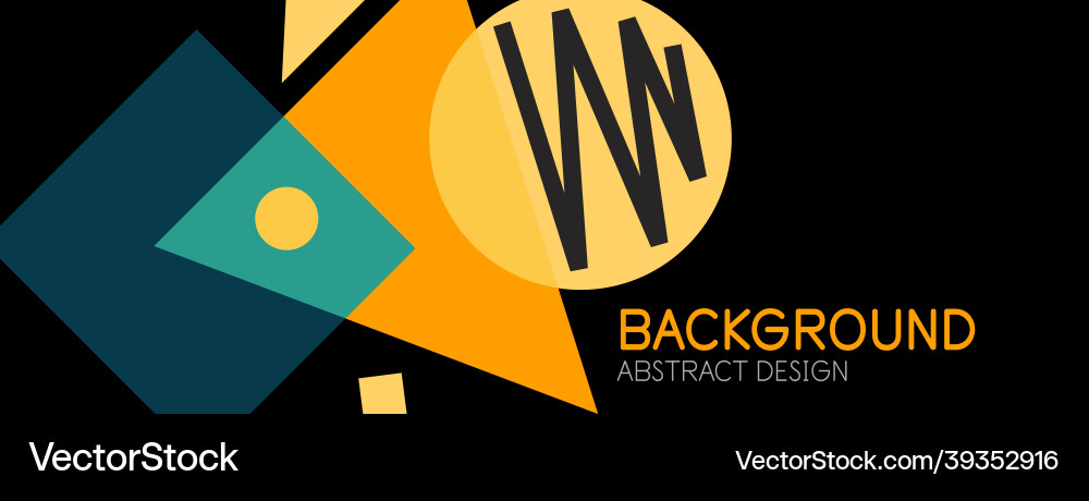 Abstract background blocks lines triangles Abstract background blocks lines triangles vector image