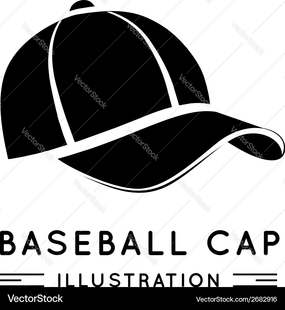 Baseball cap Royalty Free Vector Image - VectorStock
