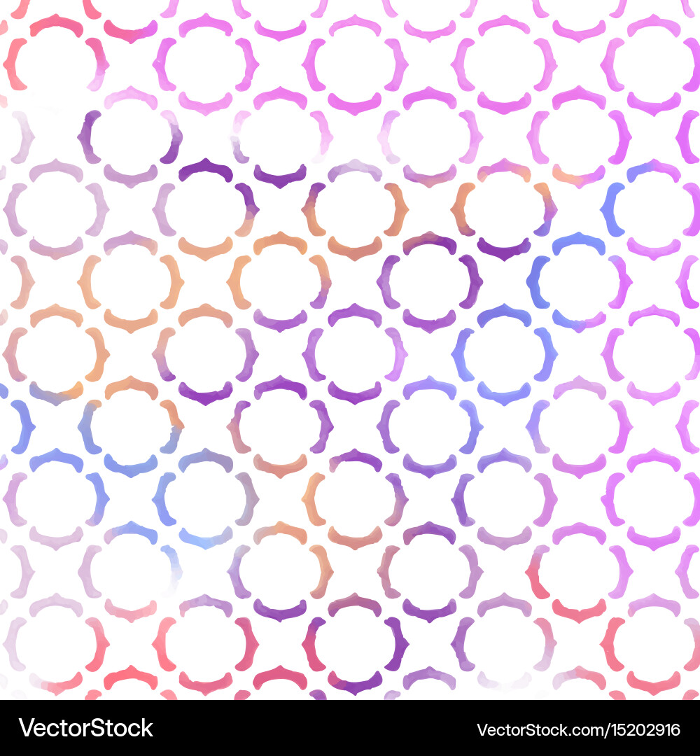 Watercolour pattern background vector image