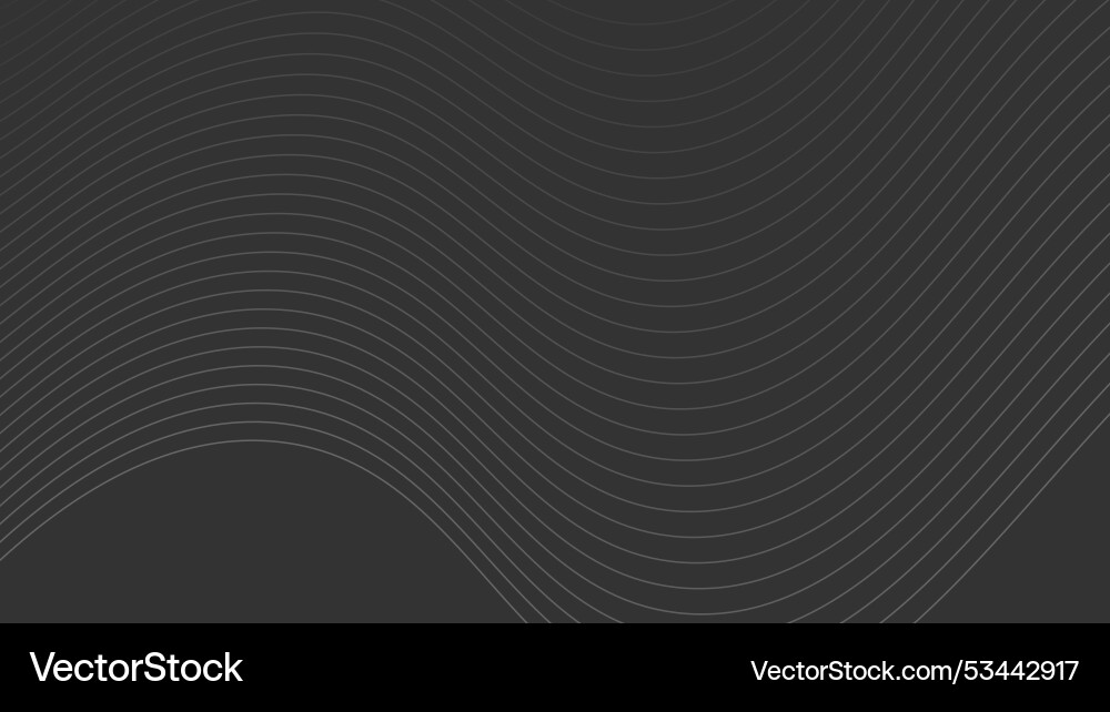 Wavy Line Pattern Background vector image