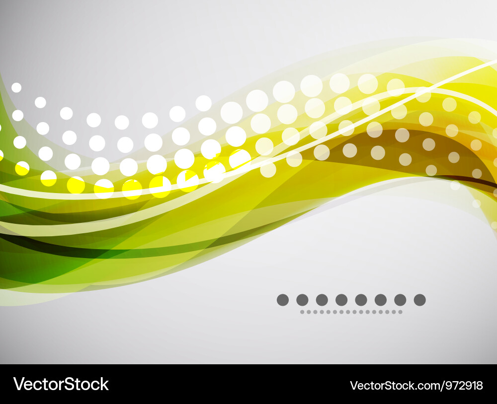 Fluid Wave Motion Background Vector Image