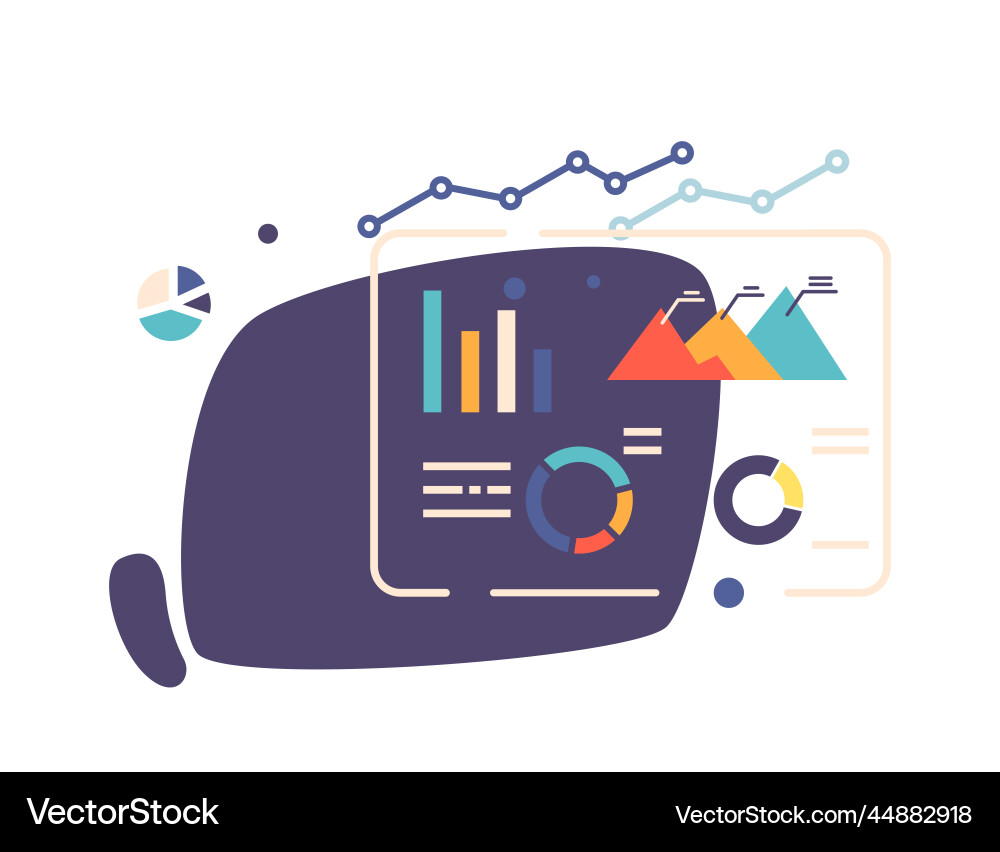 Future technology abstract concept with artificial Future technology abstract concept with artificial vector image