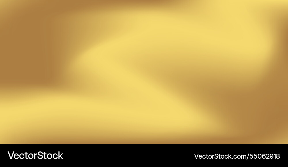 Gradient solid gold background design in eps 10 vector image