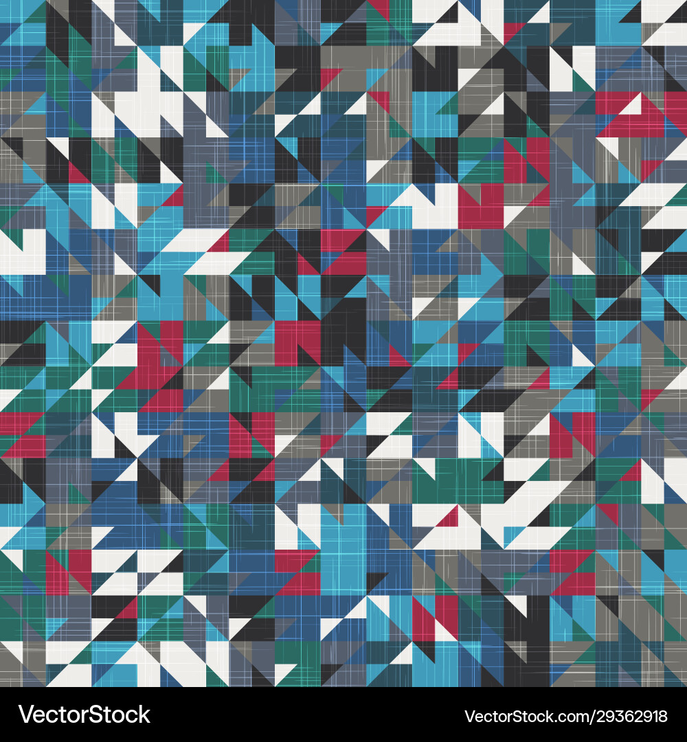 Intricate ornate tiling geo trend seamless pattern Vector Image