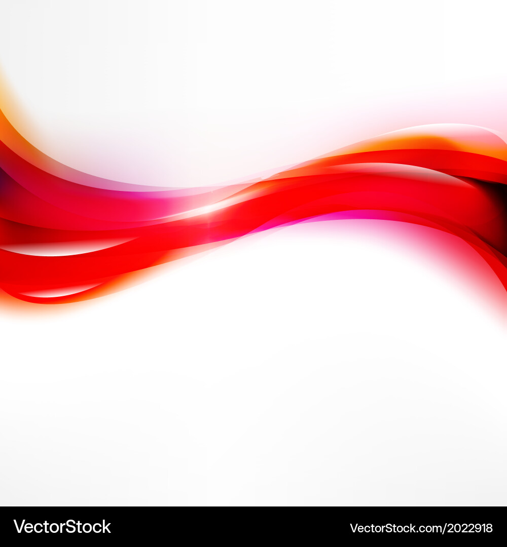 Red Gradient Mesh Background Vector Image