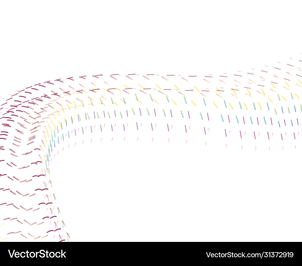 Abstract background blend wave line design vector image