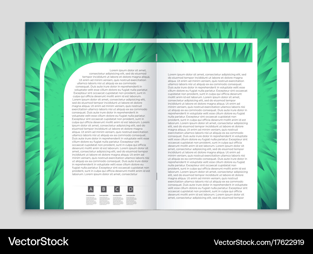 Abstract layout background set for art vector image