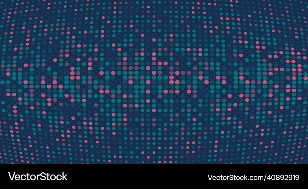 Abstract technology dots colors pattern Abstract technology dots colors pattern vector image