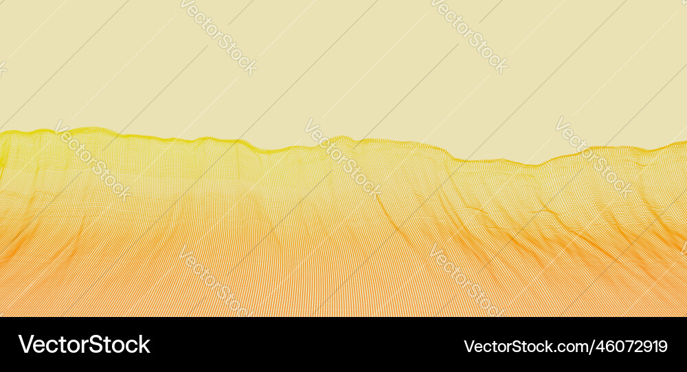 Array with dynamic particles futuristic Array with dynamic particles futuristic vector image