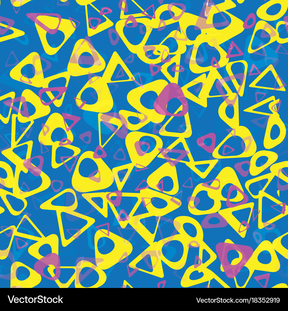 Circle abstract bio chain pattern Vector Image
