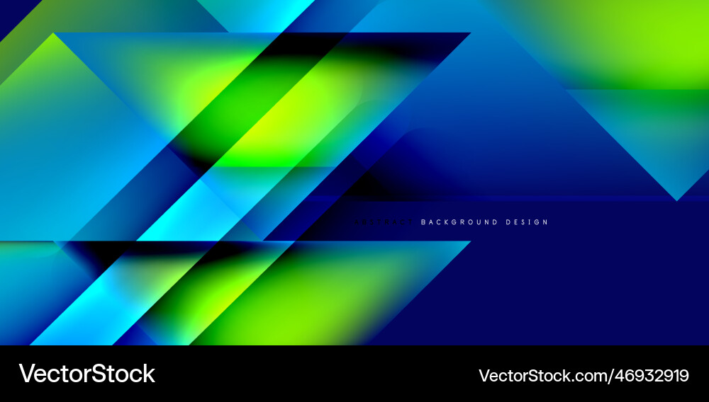 Dynamic triangle design with fluid gradient colors Dynamic triangle design with fluid gradient colors Vector Image