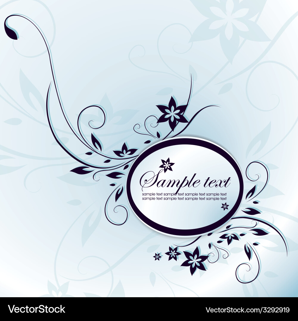 Template frame Vector Image