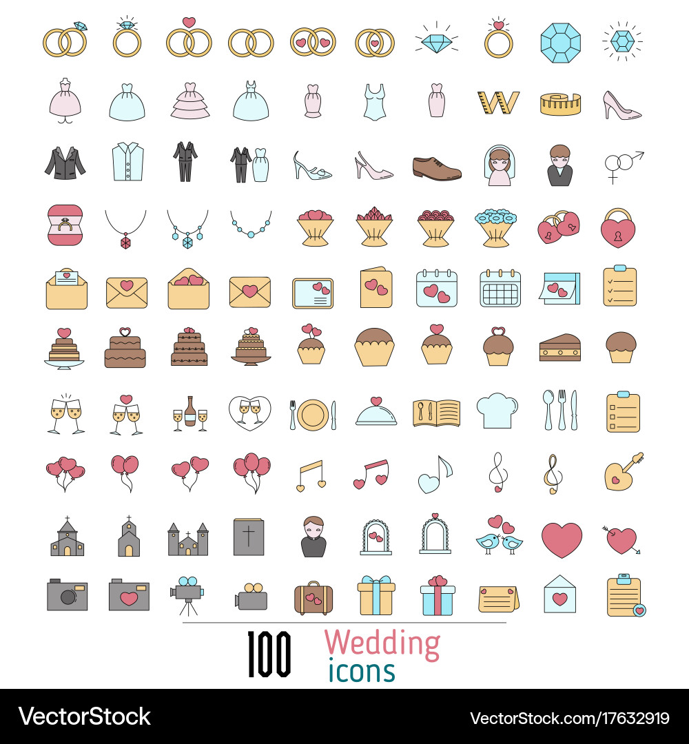 Web icon set Vector Image