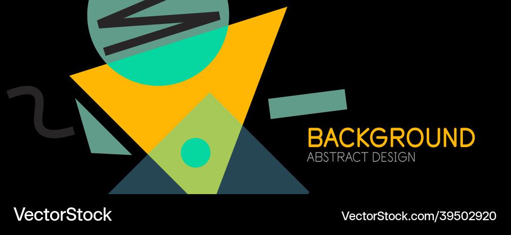 Abstract background blocks lines triangles Abstract background blocks lines triangles vector image