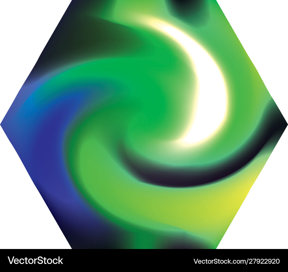 Chromatic background in form a shape Chromatic background in form a shape vector image