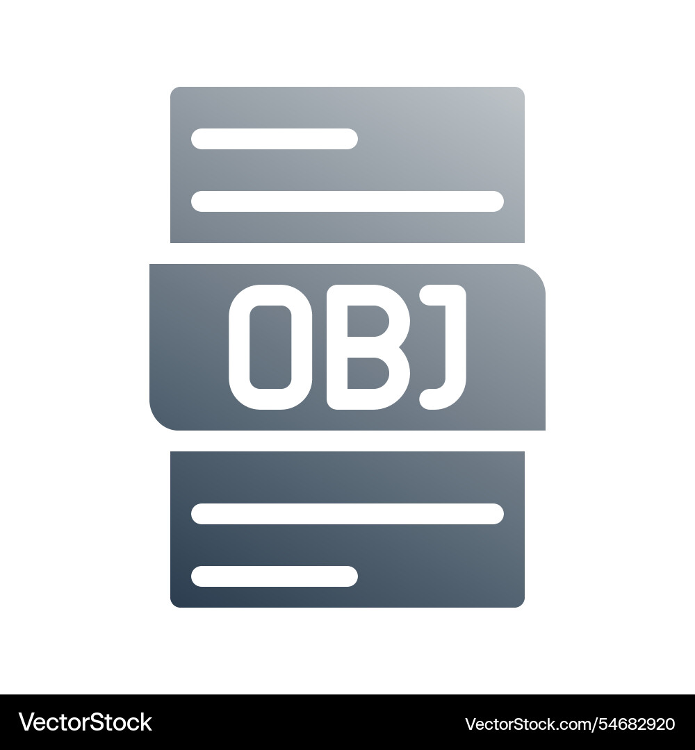 Digital file document gradient fill icon can Digital file document gradient fill icon can vector image