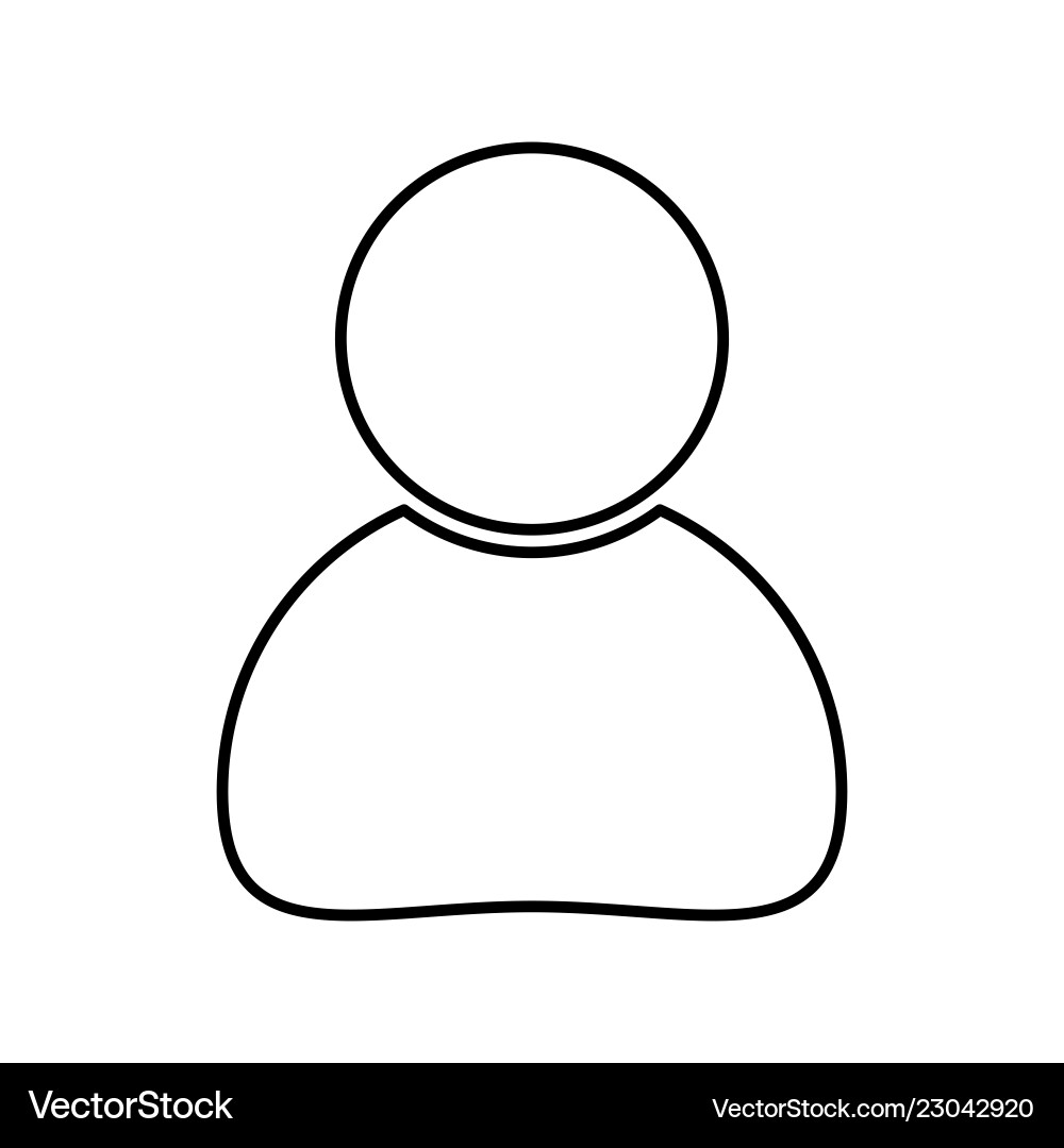 Einfaches menschliches Icon Business Design isoliert Einfaches menschliches Icon Business Design isoliert vektorbild