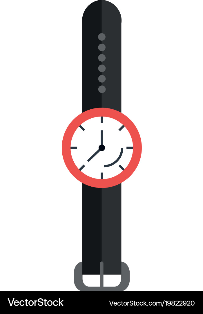 Handle watch isolated icon Vector Image
