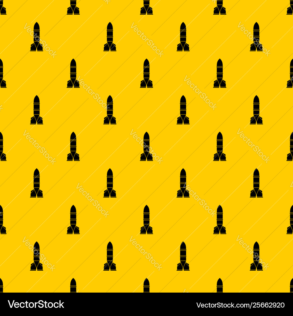 Rocket pattern Rocket pattern vector image