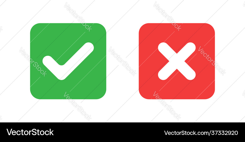 Yn buttons Yn buttons vector image