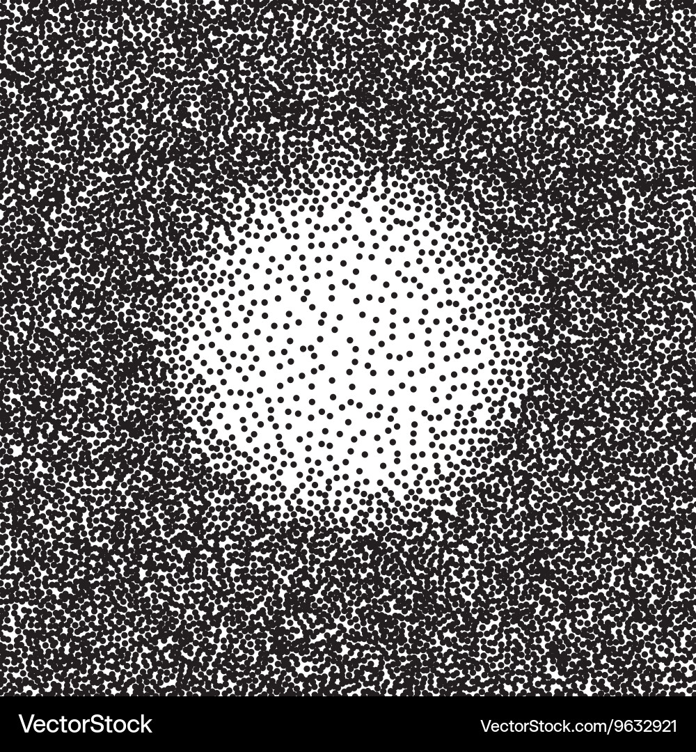 Abstract halftone design circle elements vector image