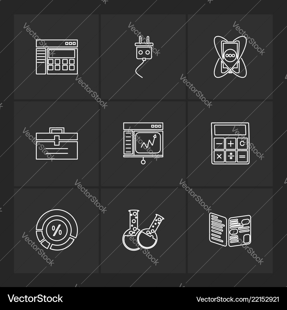 Camcoder camera video multimedia computer Vector Image