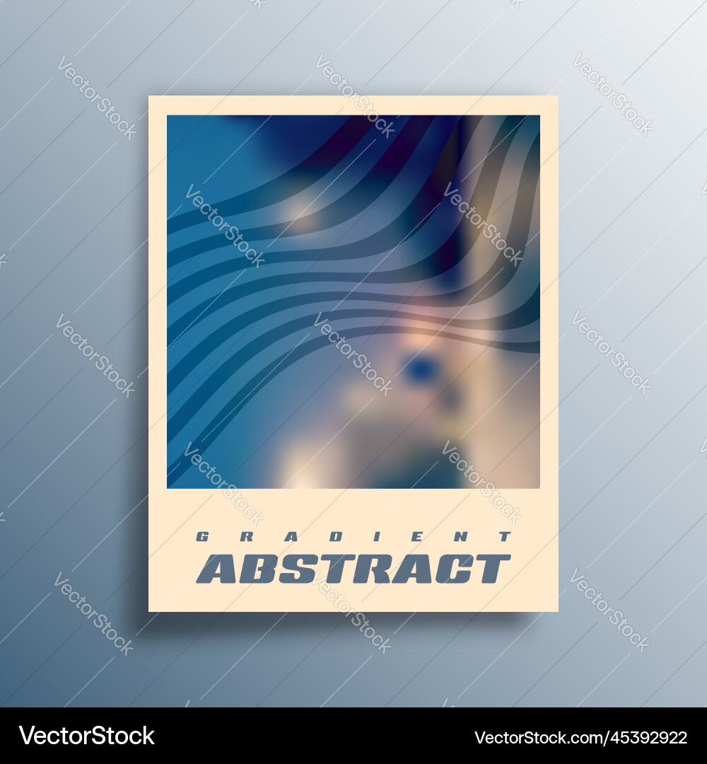 Abstraktes Gradientendesign für Flyerposter Abstraktes Gradientendesign für Flyerposter vektorbild