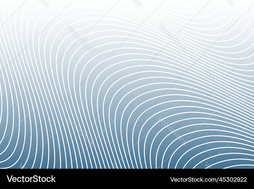 Dynamic Wavy Lines Background vector image