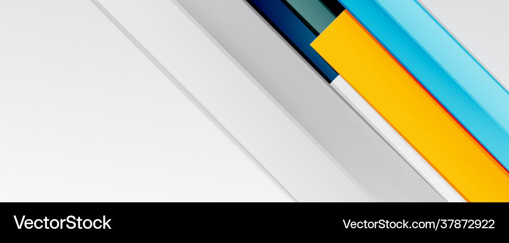 Multicolored lines background design template Multicolored lines background design template Vector Image