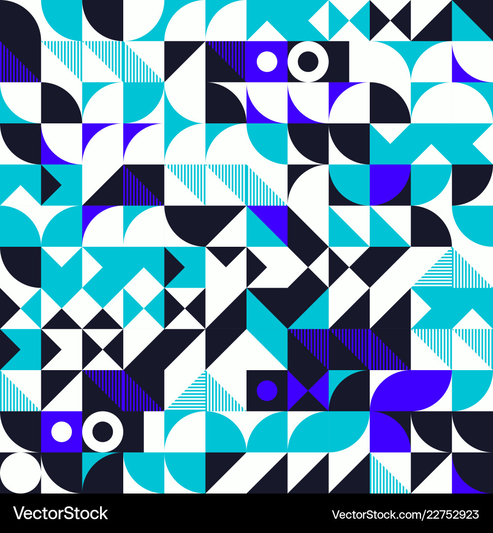 Geometric Minimalist Pattern vector image