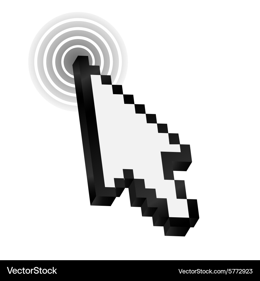 Mouse arrow cursor Vector Image