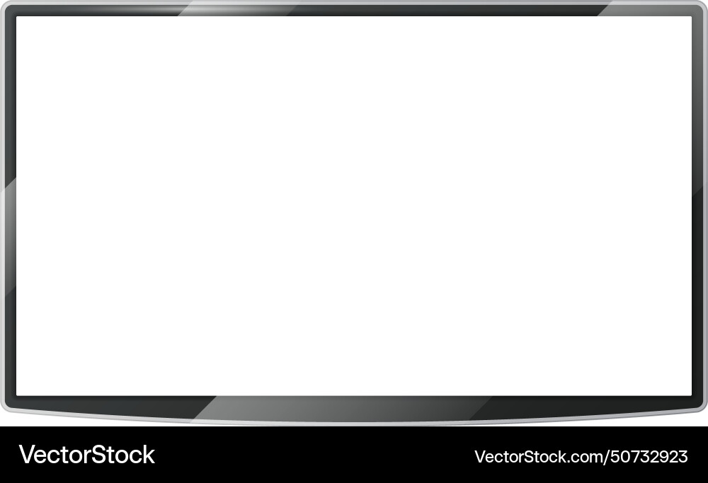 Tablet blank screen template mobile device mockup Vector Image