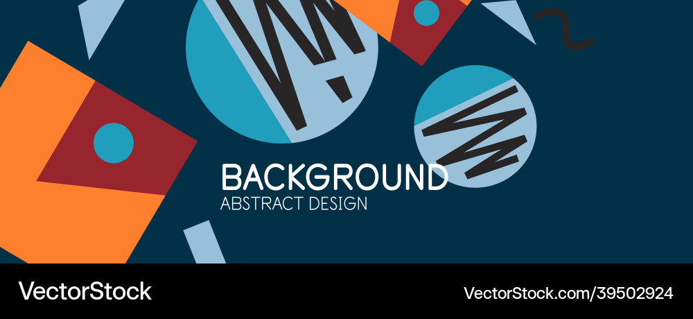 Abstract background blocks lines triangles Abstract background blocks lines triangles vector image