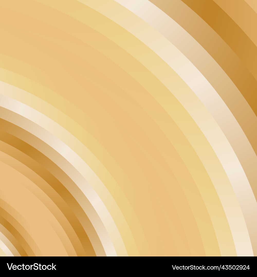 Abstract curve stripe pattern background in gold Abstract curve stripe pattern background in gold vector image